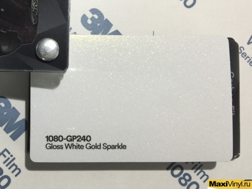 1080-GP240 Gloss White Gold Sparkle