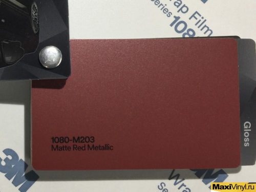1080-M203 Matte Red Metallic