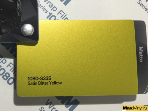 1080-S335 Satin Bitter Yellow