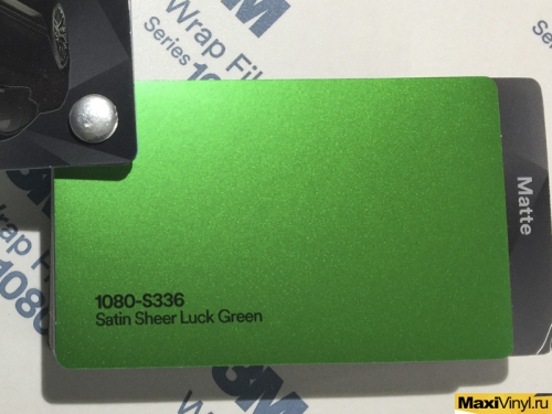 1080-S336 Satin Sheer Luck Green