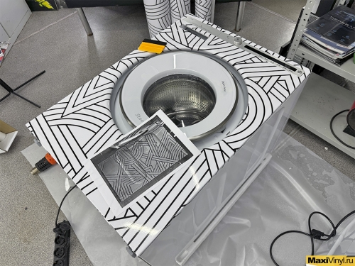 Оклейка стиральной машины Asko