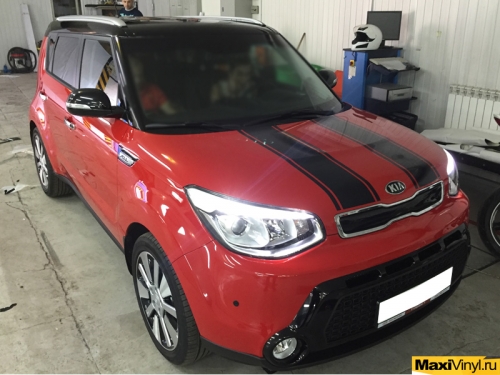 Полосы на Kia Soul