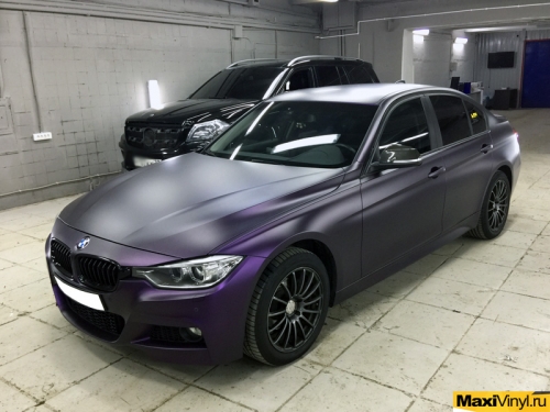 Полная оклейка автомобиля BMW 3 серии F30 пленкой KPMF