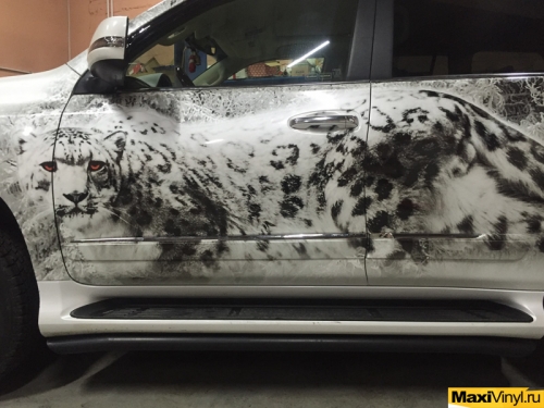Винилография на бортах Lexus GX460