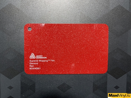 Diamond Red BD3040001<br>Красный металлик с крупной крошкой