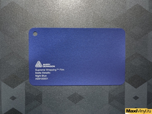 Matte Metallic Night Blue AS9100001<br>Темно-синий матовый металлик