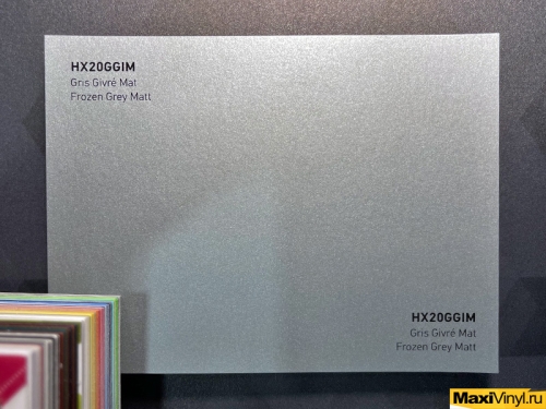 HEXIS HX20GGIM Frozen Grey Matt<br>Серый матовый металлик