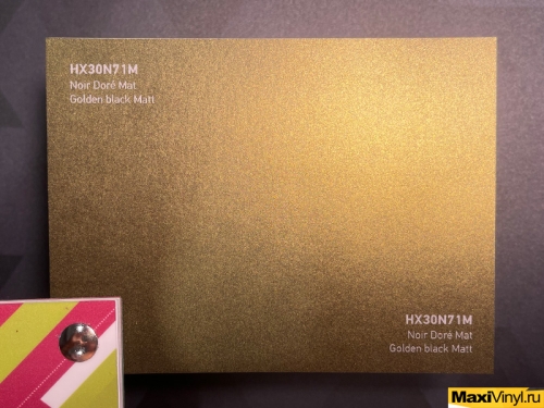 HEXIS HX30N71M Golden black Matt<br>Золотистый матовый металлик