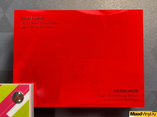 HEXIS HX30SCH02B Super Chrome Red Gloss<br>Красный хром