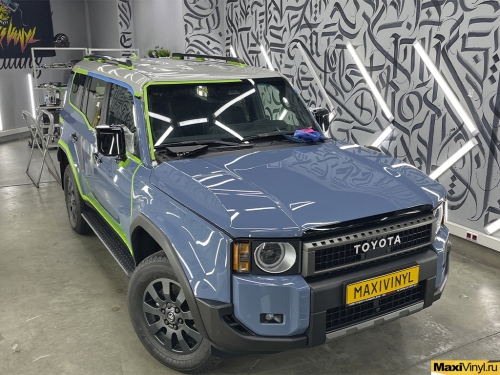 Оклейка Toyota Land Cruiser Prado 250 в полиуретан