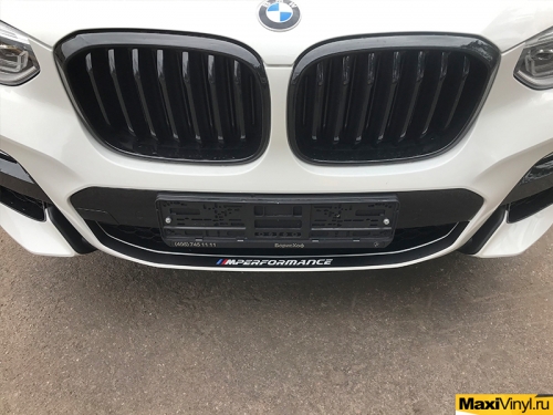 Полосы M Performance на BMW X3