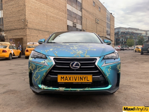 Винилография на Lexus NX Ван Гог