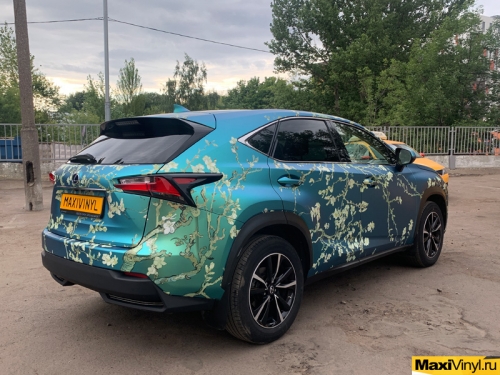 Винилография на Lexus NX Ван Гог