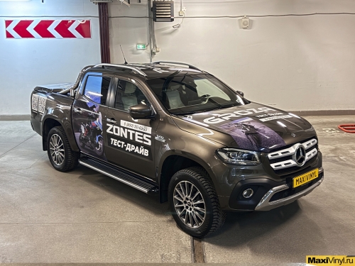 Брендирование Mercedes-Benz X class