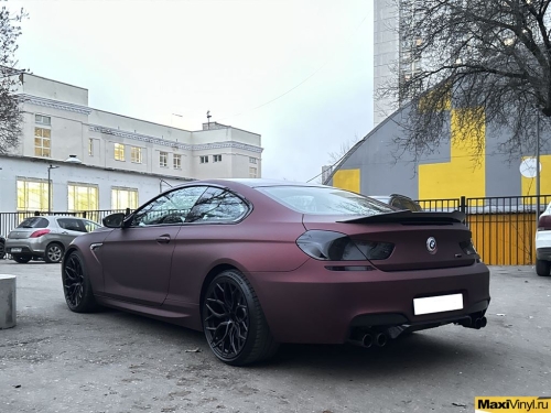 Оклейка BMW 6 F13 в хамелеон