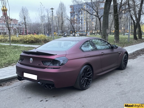 Оклейка BMW 6 F13 в хамелеон