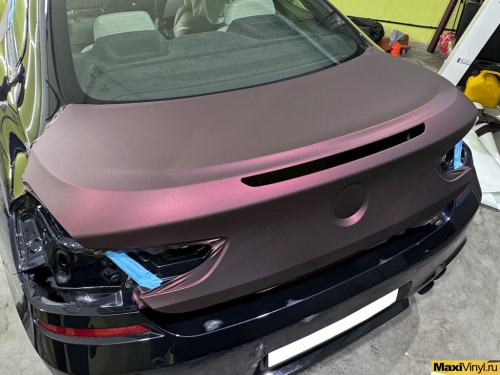 Оклейка BMW 6 F13 в хамелеон