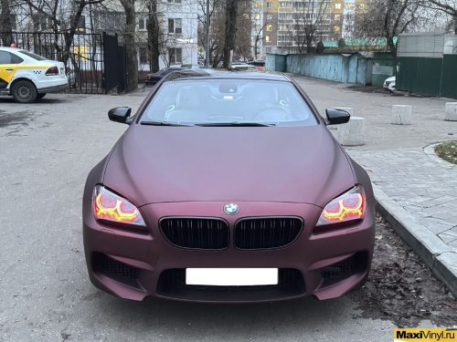 Оклейка BMW 6 F13 в хамелеон