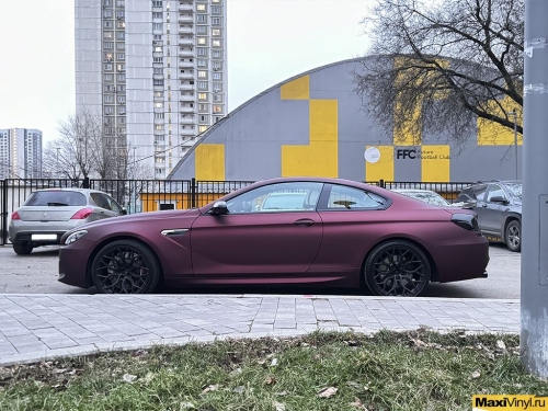 Оклейка BMW 6 F13 в хамелеон