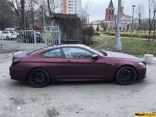 Оклейка BMW 6 F13 в хамелеон