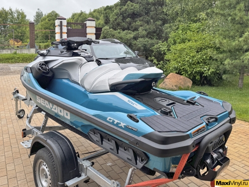 Оклейка гидроцикла Sea-Doo GTX защитной пленкой