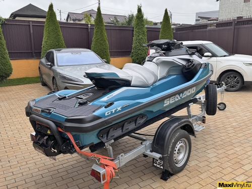 Оклейка гидроцикла Sea-Doo GTX защитной пленкой