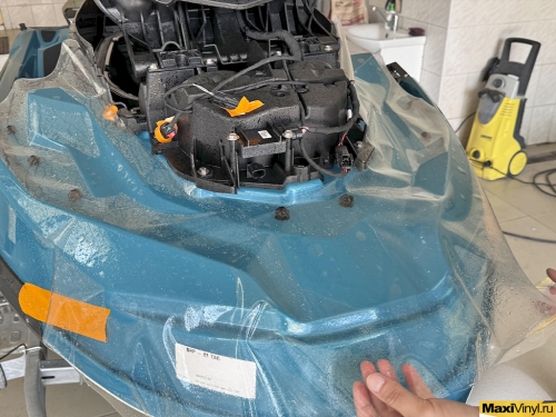 Оклейка гидроцикла Sea-Doo GTX защитной пленкой