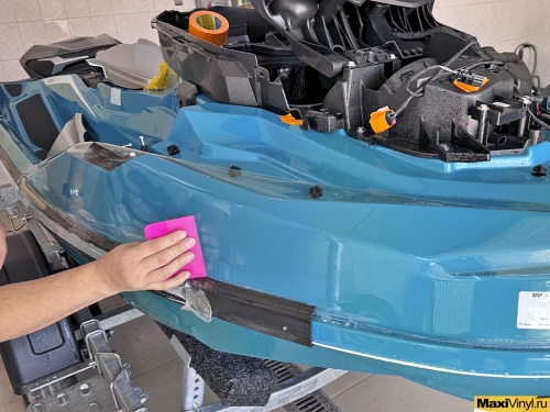 Оклейка гидроцикла Sea-Doo GTX защитной пленкой
