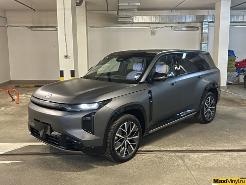 Оклейка зоны риска GAC S7 прозрачным матовым полиуретаном