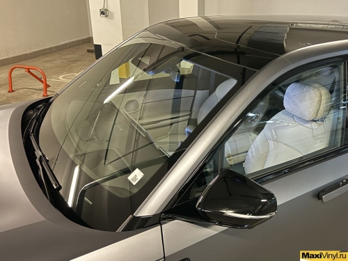 Оклейка зоны риска GAC S7 прозрачным матовым полиуретаном