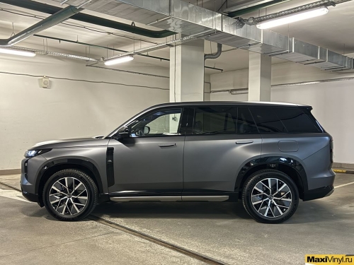 Оклейка зоны риска GAC S7 прозрачным матовым полиуретаном