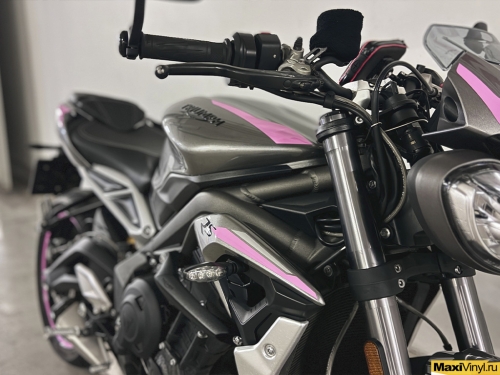 Наклейки на мотоцикл Triumph Street Triple RS