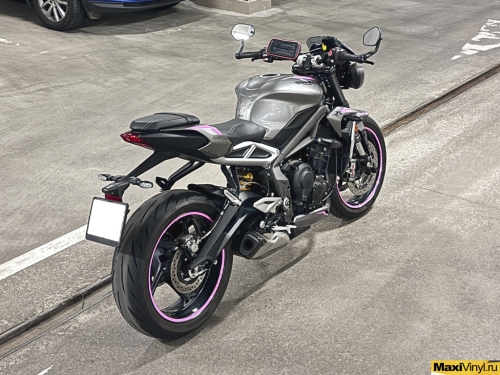 Наклейки на мотоцикл Triumph Street Triple RS