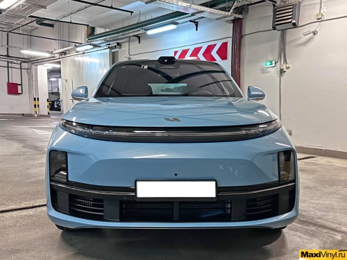 Оклейка зоны риска LiXiang L7 прозрачным глянцевым полиуретаном