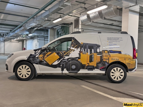 Брендирование Lada Largus для Алмазгеобур