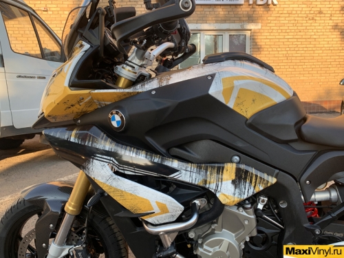 Винилография на мотоцикл BMW S1000XR 