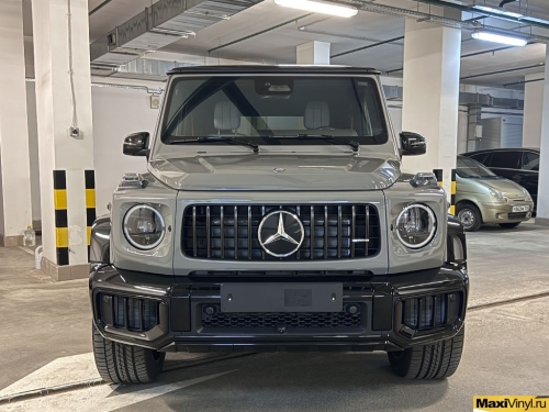 Полная оклейка Mercedes-Benz G class полиуретановой пленкой