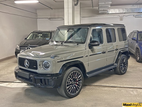 Полная оклейка Mercedes-Benz G class полиуретановой пленкой