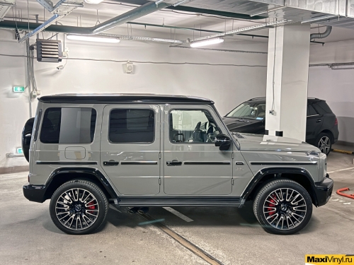 Полная оклейка Mercedes-Benz G class полиуретановой пленкой