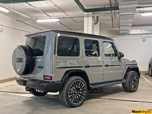 Полная оклейка Mercedes-Benz G class полиуретановой пленкой