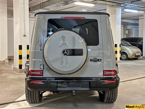 Полная оклейка Mercedes-Benz G class полиуретановой пленкой