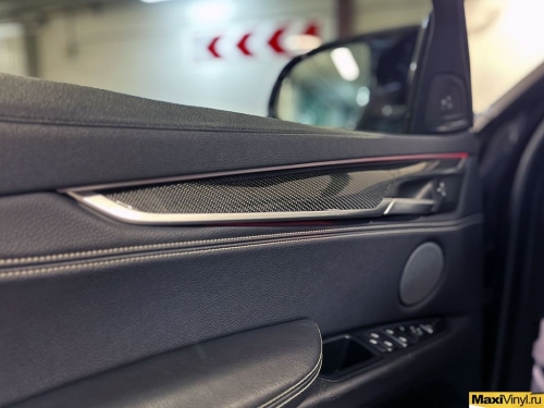 Оклейка BMW X6 F16 в серый матовый металлик