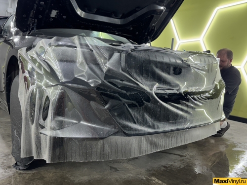 Полная оклейка BMW 5 G60 защитной полиуретановой пленкой