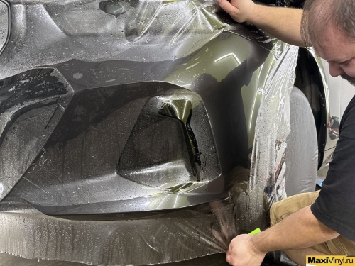 Полная оклейка BMW 5 G60 защитной полиуретановой пленкой