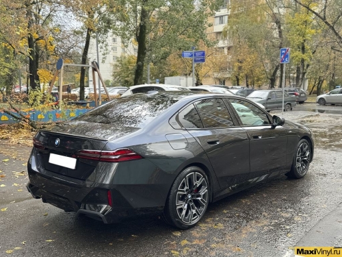 Полная оклейка BMW 5 G60 защитной полиуретановой пленкой
