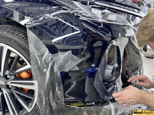 Оклейка Chery Arrizo 8 в полиуретан