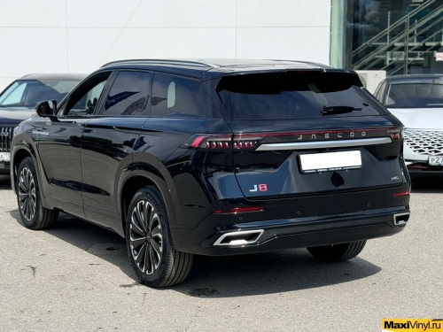 Оклейка Jaecoo J8 прозрачным матовым полиуретаном