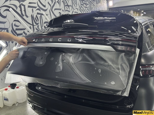 Оклейка Jaecoo J8 прозрачным матовым полиуретаном