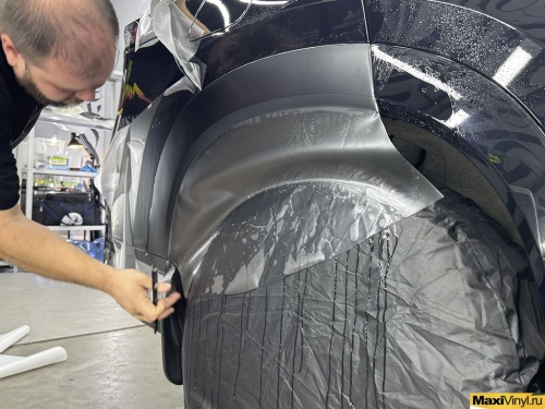 Оклейка Jaecoo J8 прозрачным матовым полиуретаном