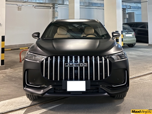 Оклейка Jaecoo J8 прозрачным матовым полиуретаном